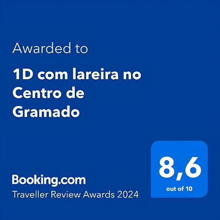 1D Com Lareira No Centro De Gramado Apartment Luaran gambar